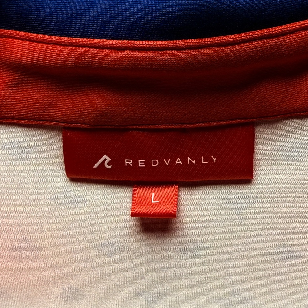 New Nwot Redvanly Men's White Blue Golf Polo Shir… - image 4